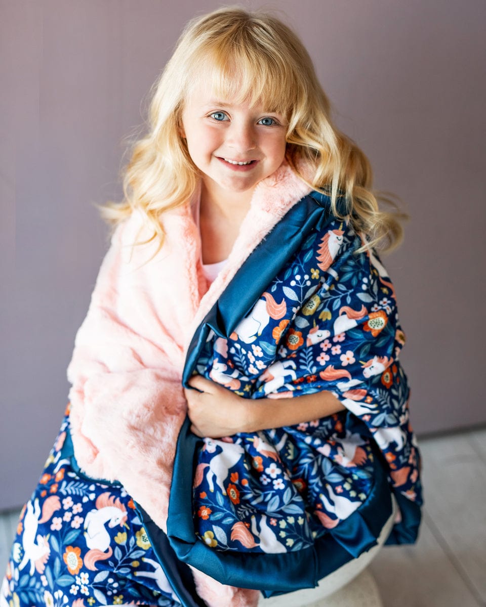 Happy Unicorn Blanket