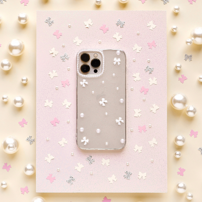 Mini White Bows Phone Case