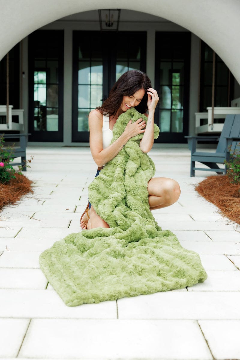 Ultra Sorbet Pear Blanket