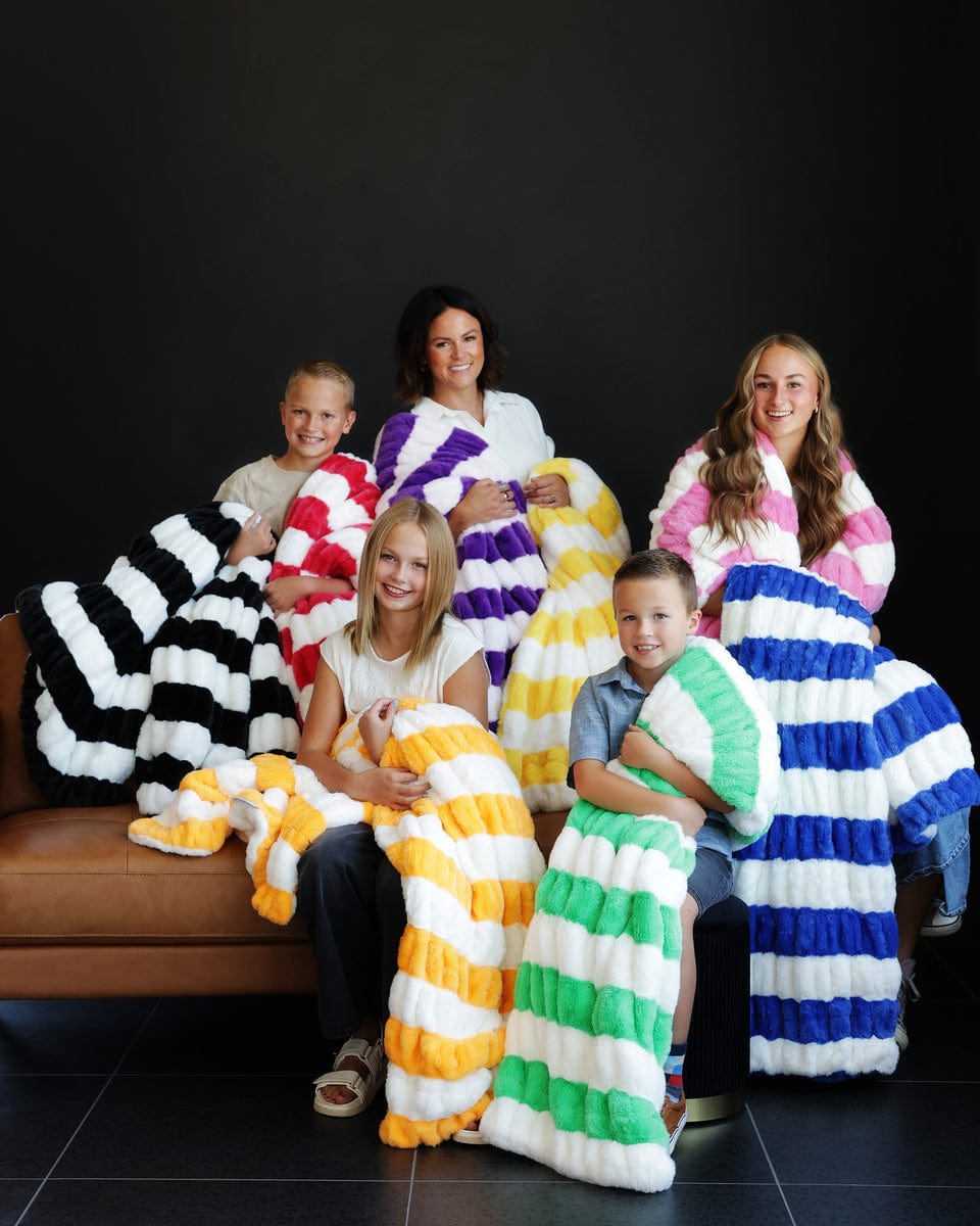 Hugs Creamsicle Blanket
