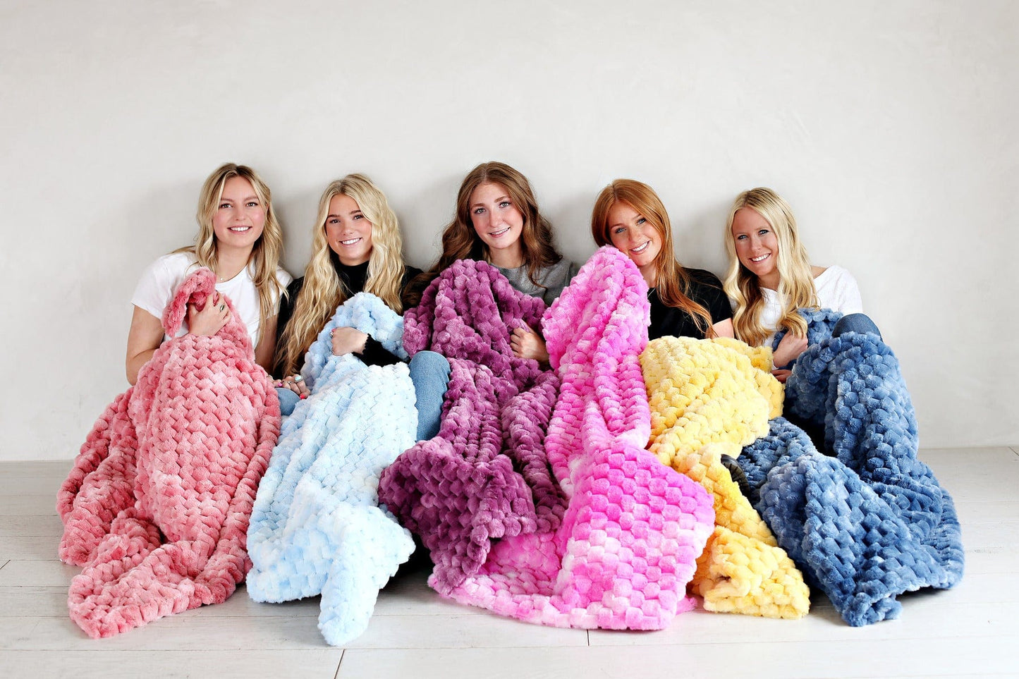 Belgian Waffle Raspberry Blanket