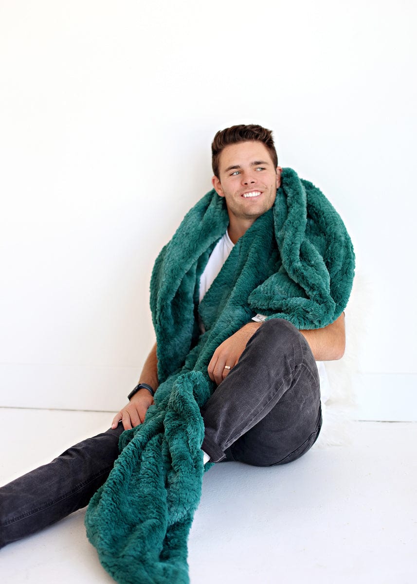 Feathers Jade Blanket