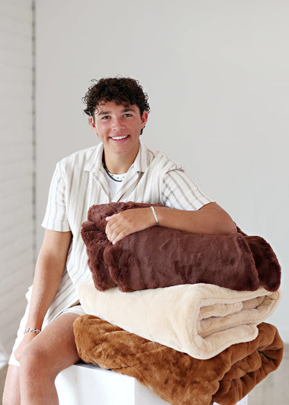 Lush True Caramel Blanket
