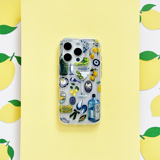 Clear Phone Case - Martini Coast