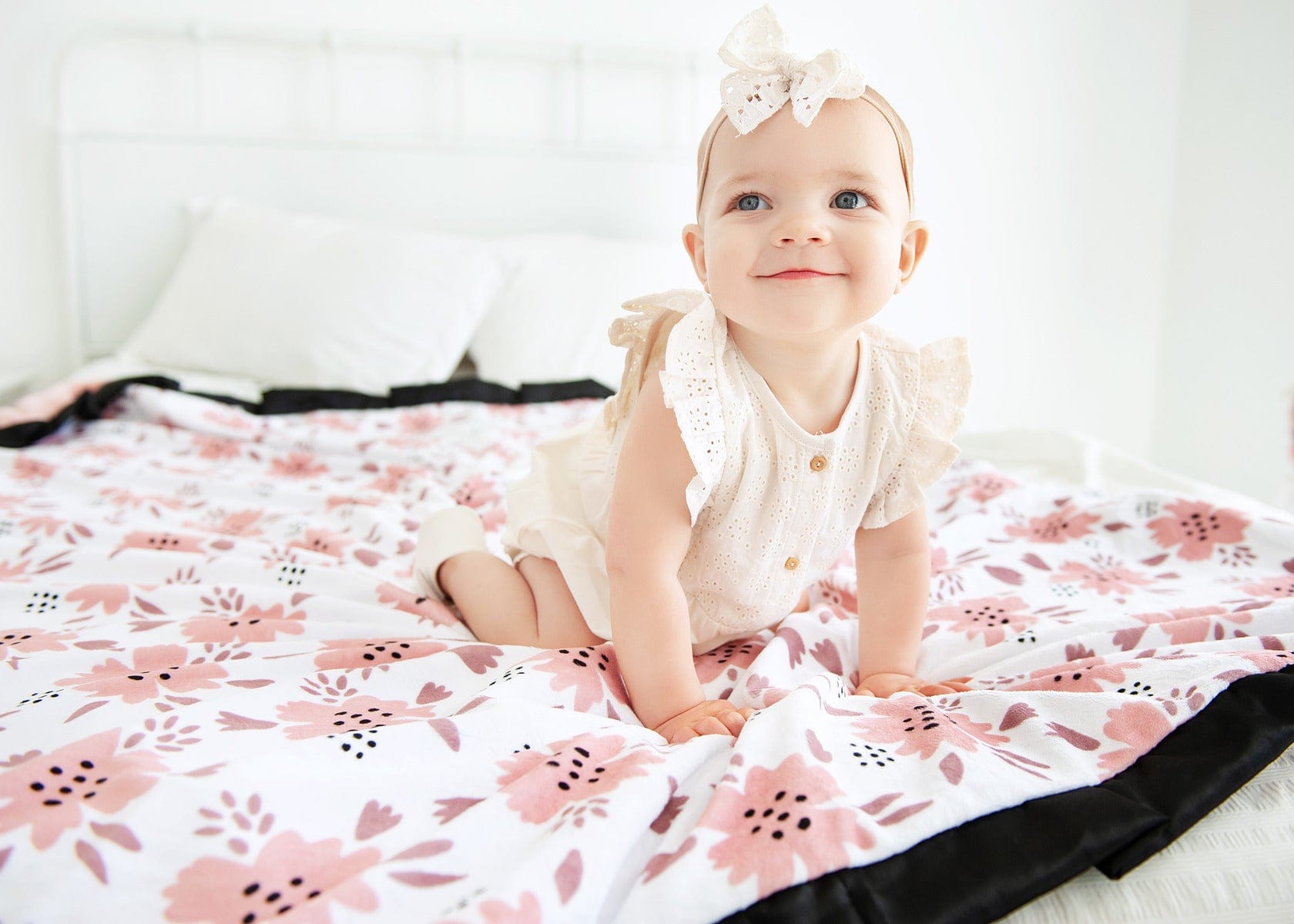 Apricot Blossom Blanket