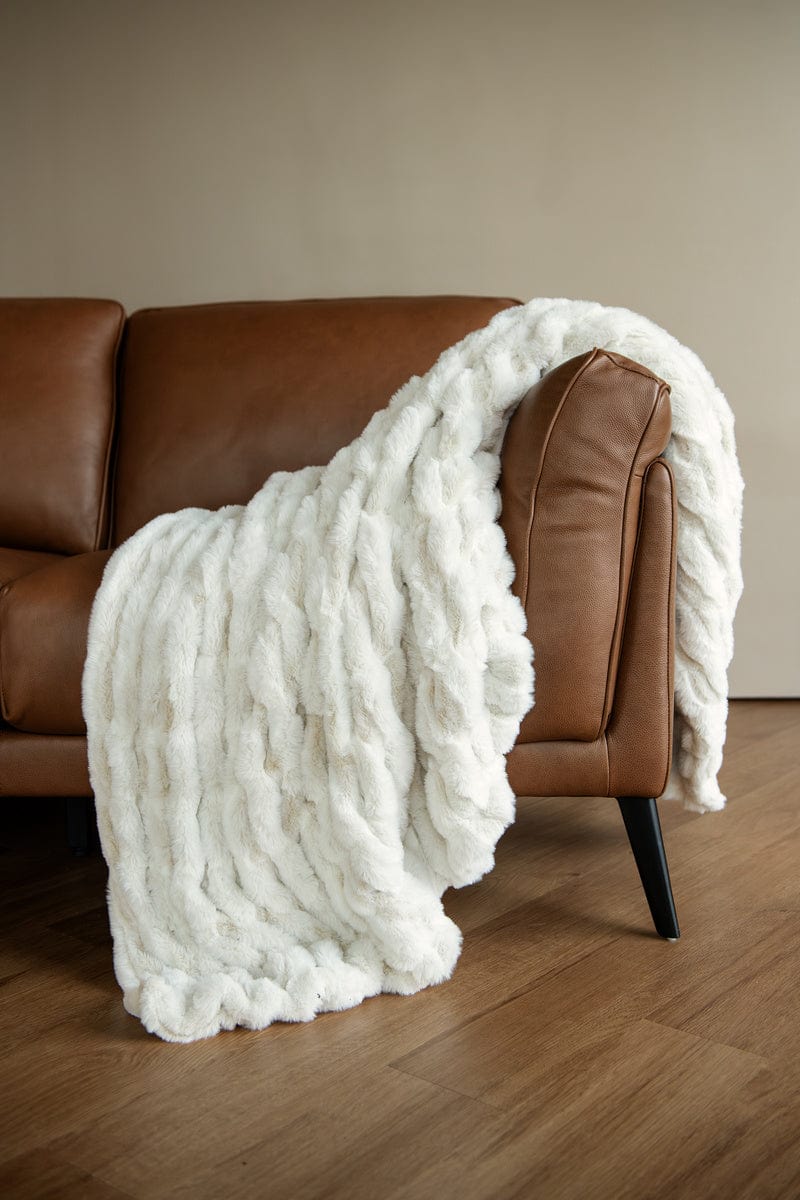 Hugs Snowcapped Coconut Blanket