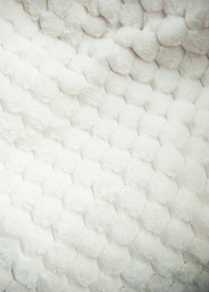 Belgian Waffle Cream Blanket