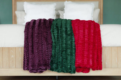Glossy Ultra Sorbet Red Blanket