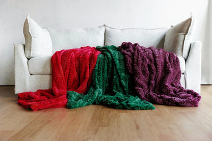 Glossy Ultra Sorbet Evergreen Blanket