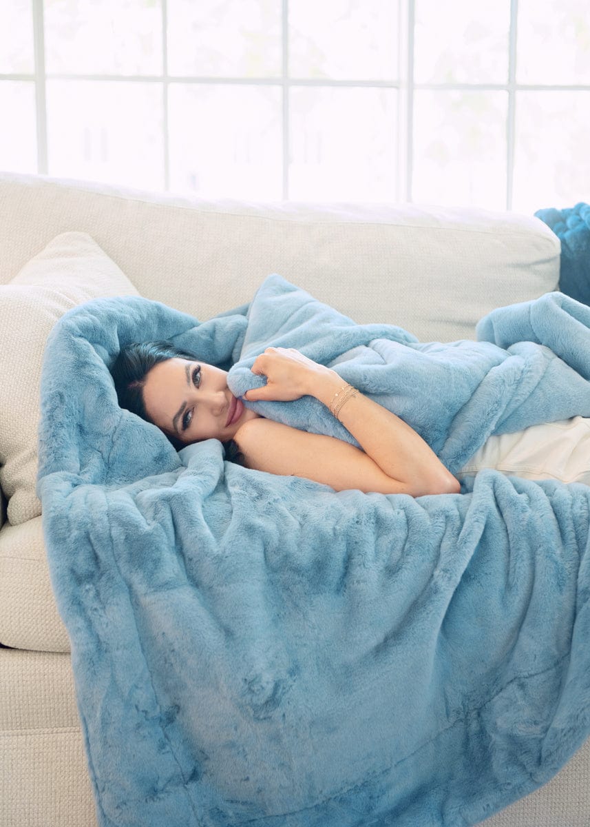 Lush Denim Blanket
